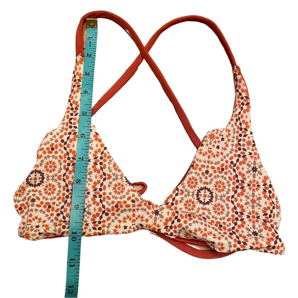 Made in Hawaii Reversible Bikini Orange and Mosiac Print - Picture 8 of 11